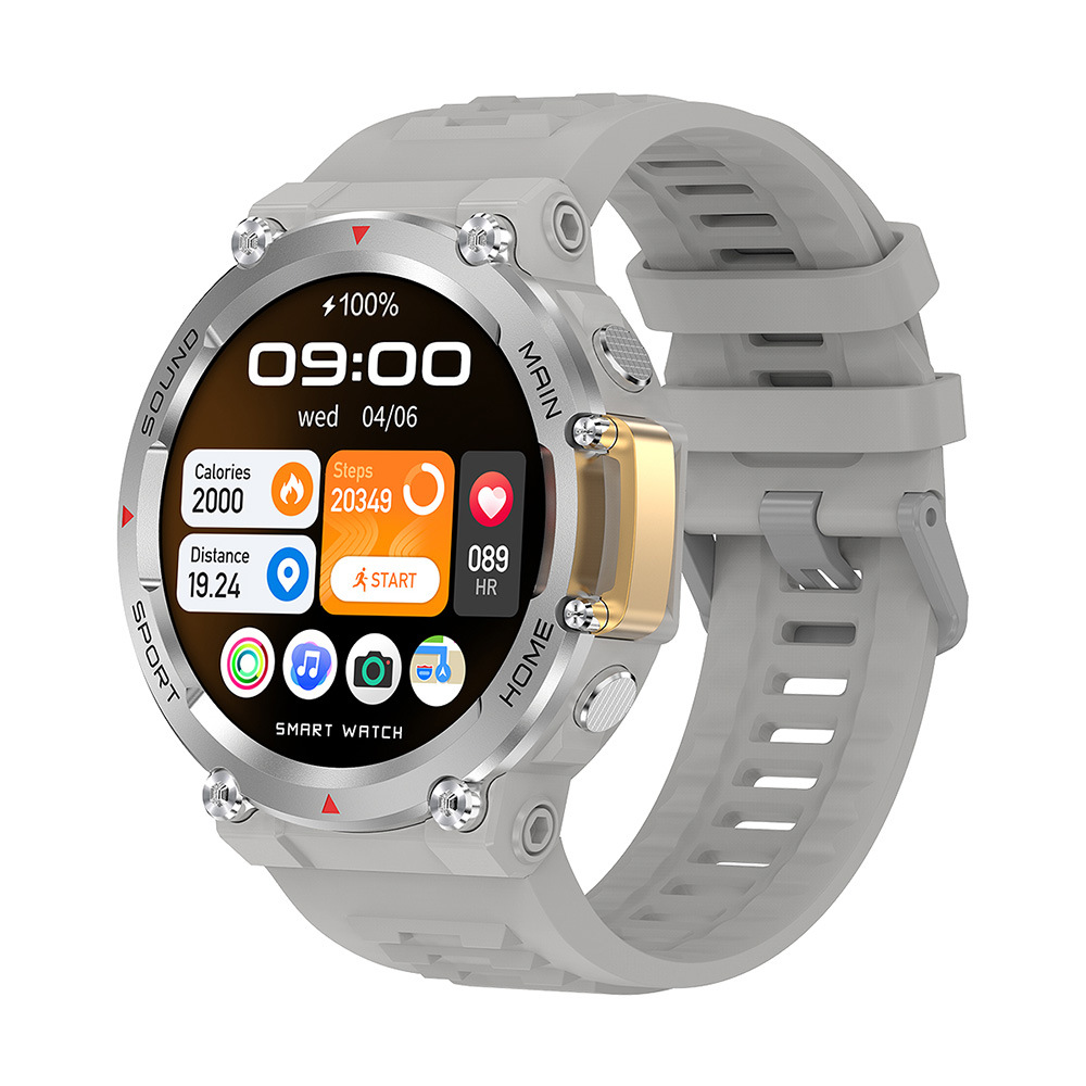 Fully Fit HD Round Screen IP68 Waterproof Smart Watch with 7-Day Battery Life & Wireless Charger APP - Image 7
