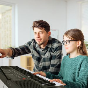 61-Key Portable Half Hammer Keyboard - Foldable Black Electronic Keyboard, Not for Sale AM