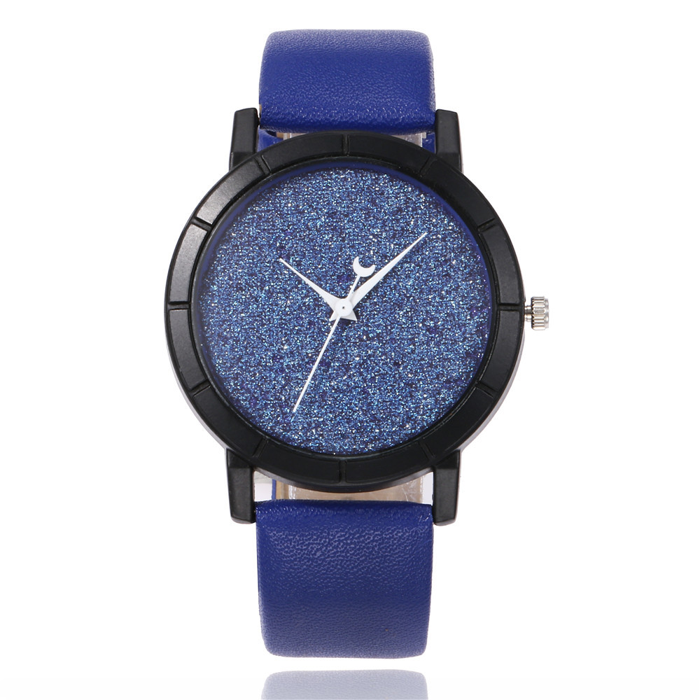 Elegant and Minimalist Gypsophila Belt Watch for Women - Frosted Moon Pointer Quartz Timepiece for Students and Couples - Image 7