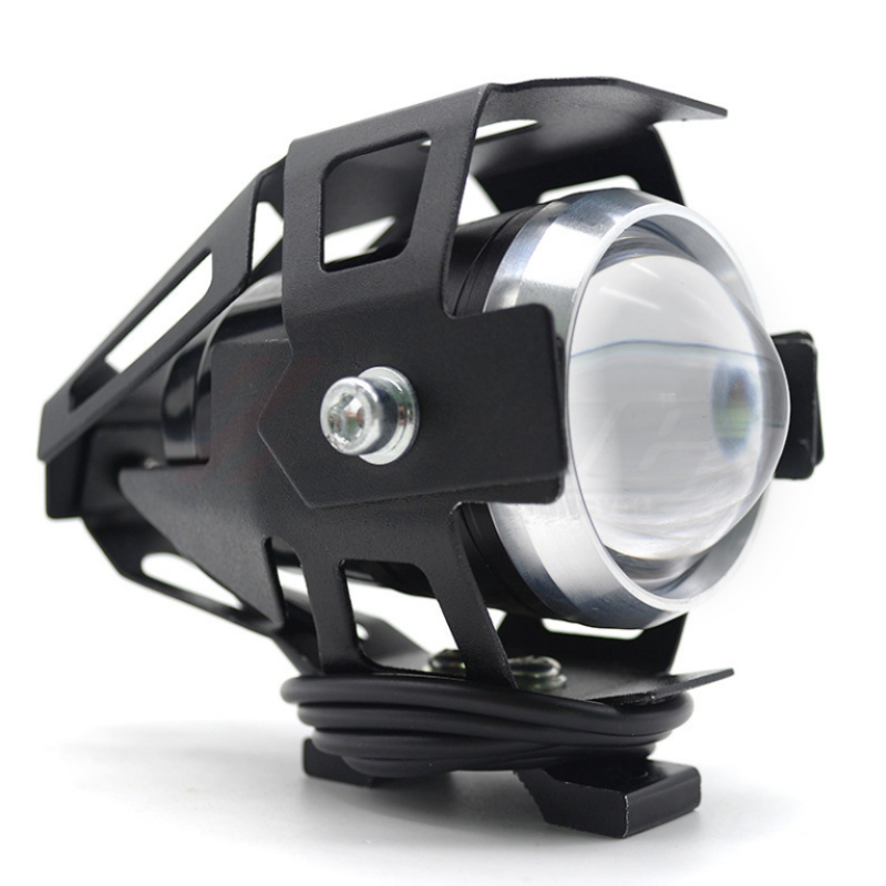 High Power U5 12V Waterproof LED Motorcycle Headlight Auxiliary Lamp Spotlight