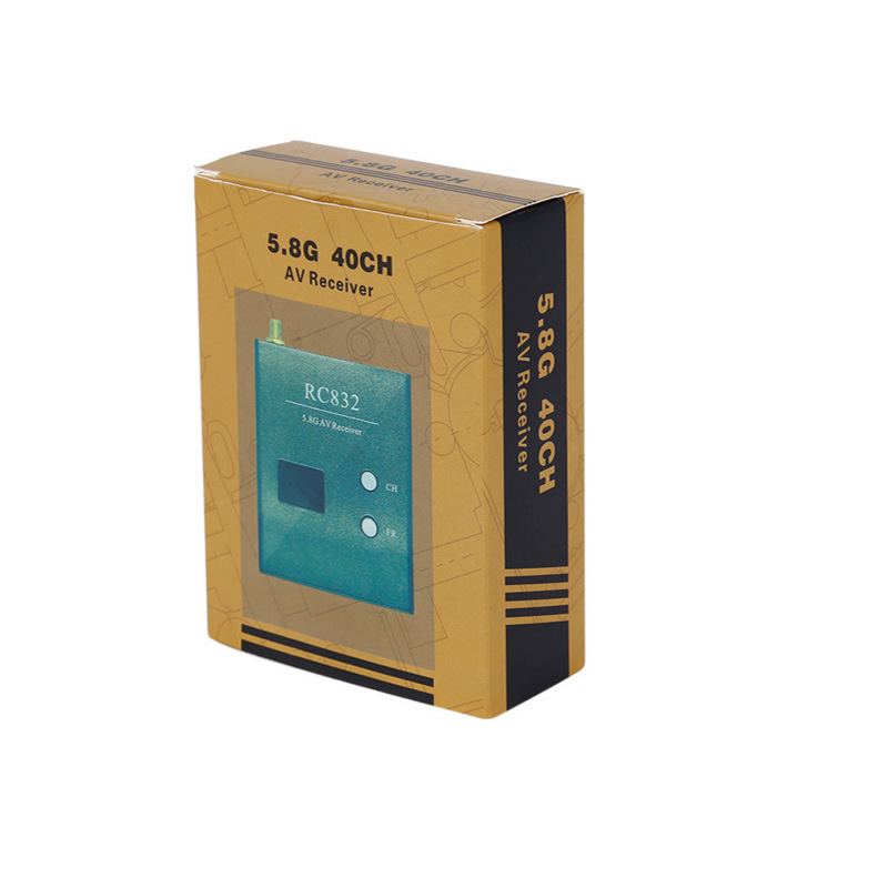 Rc832 5.8G 600mW 40 Frequency Genuine Aerial Photography Receiver for FPV Image Transmission with AV Output Support - Image 2