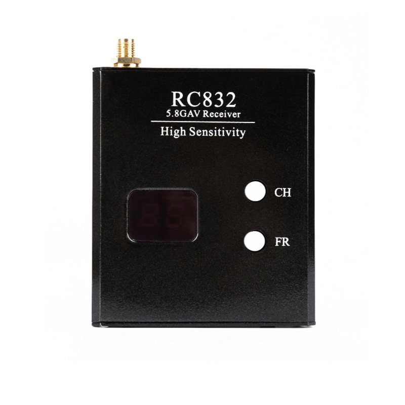 Rc832 5.8G 600mW 40 Frequency Genuine Aerial Photography Receiver for FPV Image Transmission with AV Output Support - Image 5