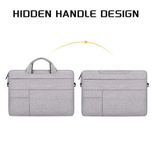 13-15.6 Inch Laptop Bag - Stylish Carrying Case with Shoulder Strap for Business, Leisure, or School Use