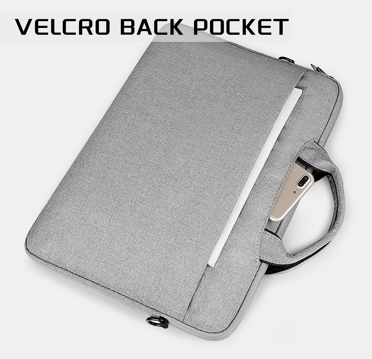 13-15.6 Inch Laptop Bag - Stylish Carrying Case with Shoulder Strap for Business, Leisure, or School Use - Image 15