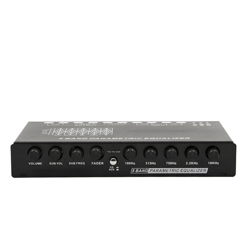 Car Audio Equalizer Tuning Frequency Divider Amplifier for Superior Sound - Image 3