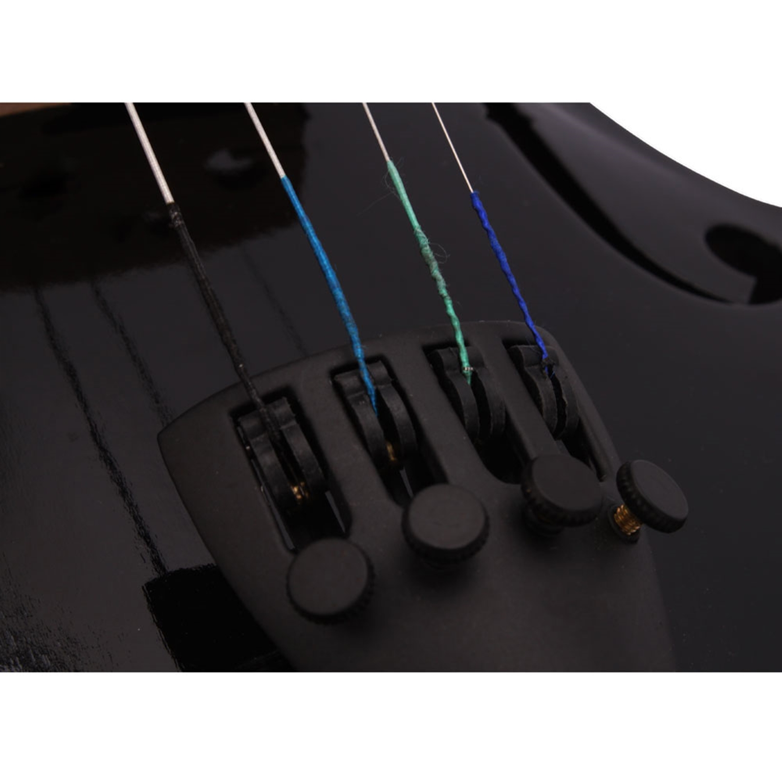 Premium Black Acoustic Violin - Exceptional Sound and Craftsmanship - Image 5