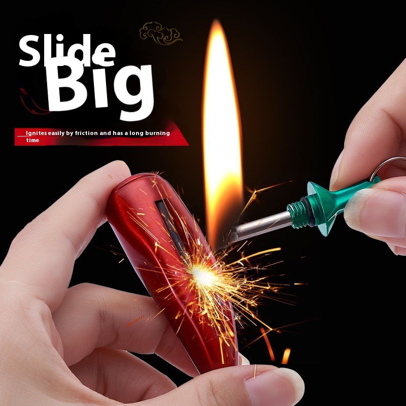 Portable Metal Windproof Kerosene Lighter - Durable & Reliable Flame - Image 3