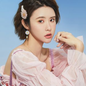 Stylish Long Tassel Asymmetric Flower Earrings for Elegant Looks