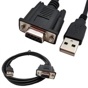 RS232 Female Serial Cable for USB 232com Port - Reliable Connection Solutions
