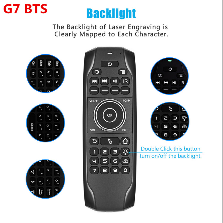 Wireless Flying Squirrel Keyboard - Bluetooth 5.0 Remote Control for Ultimate Convenience - Image 2