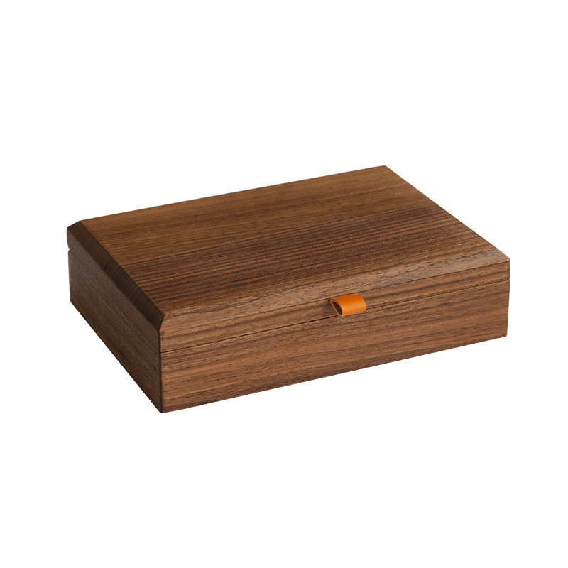 Spacious Walnut Jewelry Box for Home - Large Capacity Design - Image 5