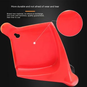 Portable Non-Slip Triangle Car Tire Rubber Parking Block - Effective Car Stop Device