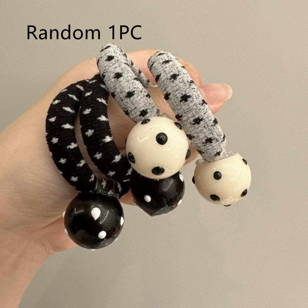 High Elastic Polka Dot Rubber Band - Seamless & Simple Design - Image 6