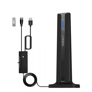 Indoor HD Digital TV Antenna - High-Performance Ground Receiver for Clear Reception