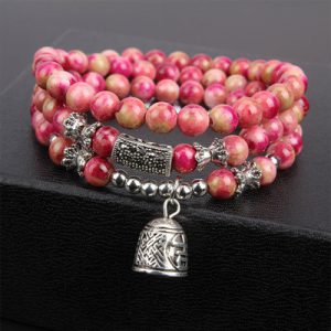 Stunning Multi-Layer Multi-Circle Beaded Bracelet for Trendy Style