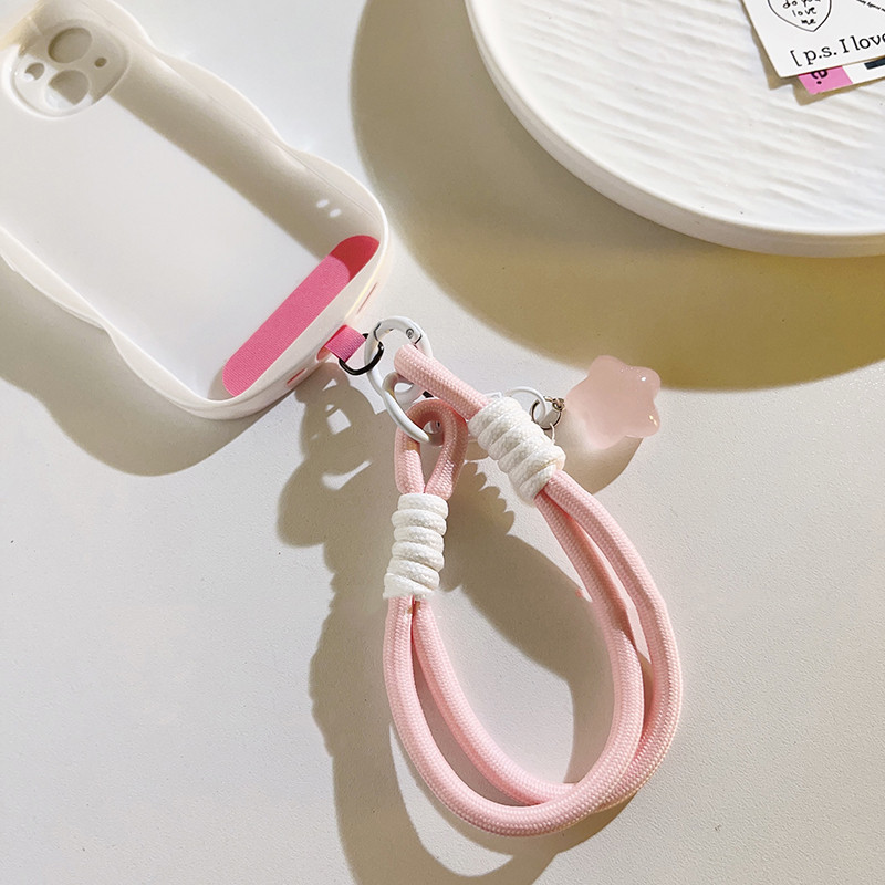 Cute Girl's Night Glow Fat Star Phone Chain - Adorable Little Pendant Handrope - Image 2