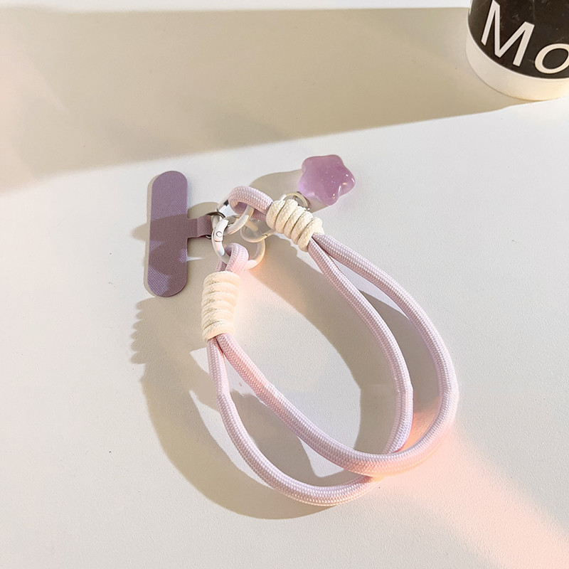 Cute Girl's Night Glow Fat Star Phone Chain - Adorable Little Pendant Handrope - Image 3