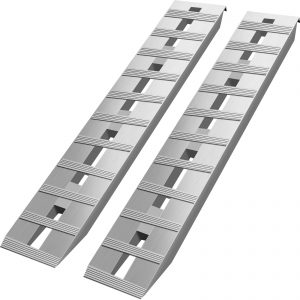 VEVOR 60' x 12' x 2.5' Aluminum Trailer Ramps - 6000LBS Capacity Beavertail Hook End Pair – Durable & Reliable Ramps