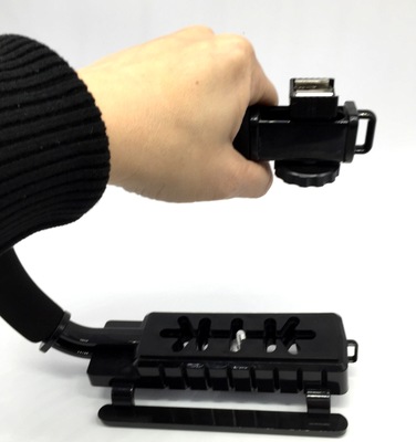 Perturbed Stabilizer U DV Handheld C Frame - Low Beat Single Counter 5D2 Stabilizer Lamp Bracket for Enhanced Stability - Image 4