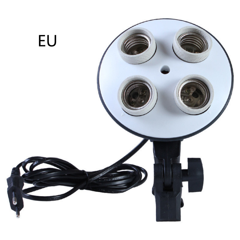 Ceramic Quadruple Lamp Holder for Studio Photography Lighting - Image 6