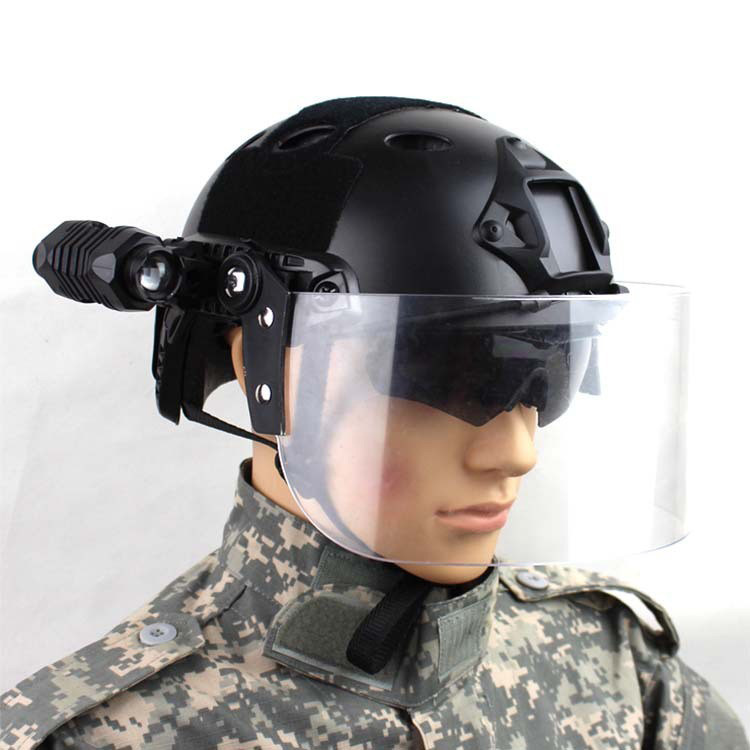 Transparent Windproof Lens Explosion-proof Mask Helmet for Face Protection - Image 2