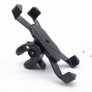 Anti-Fall & Anti-Shake Bicycle and Motorcycle Bracket - Automatic Telescopic Four-Claw Mobile Navigation Holder