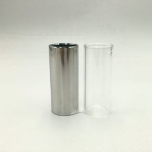 Electric Wooden Guitar Slide Tube - Premium Stainless Steel & Glass Design