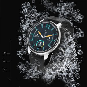 Smart Bracelet with Round Touch Screen - Versatile Multi-Function Device