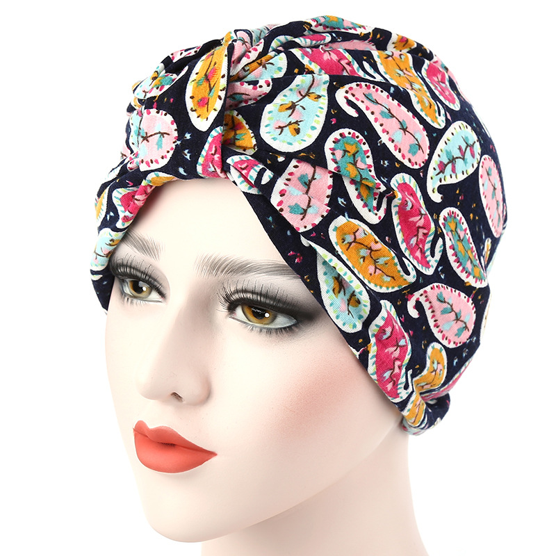 European and American Pastoral Colorful Toque for Stylish Comfort - Image 2