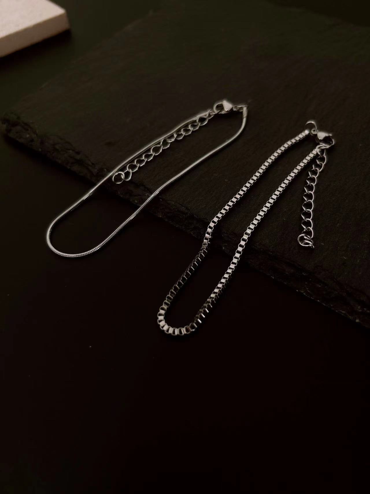 Elegant Double-Layer Stainless Steel Bracelet for Timeless Style - Image 4