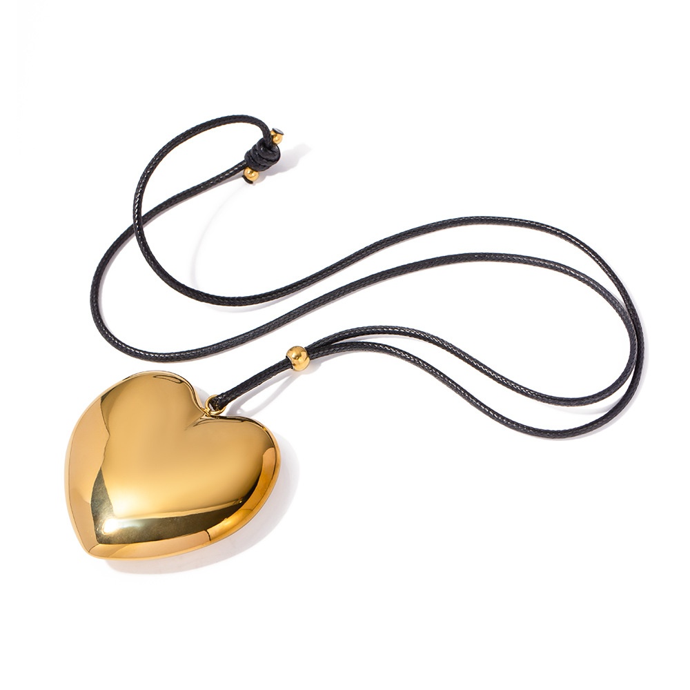 Stunning Ophelia Gold Heart Necklace - Elegant Jewelry for Every Occasion - Image 5