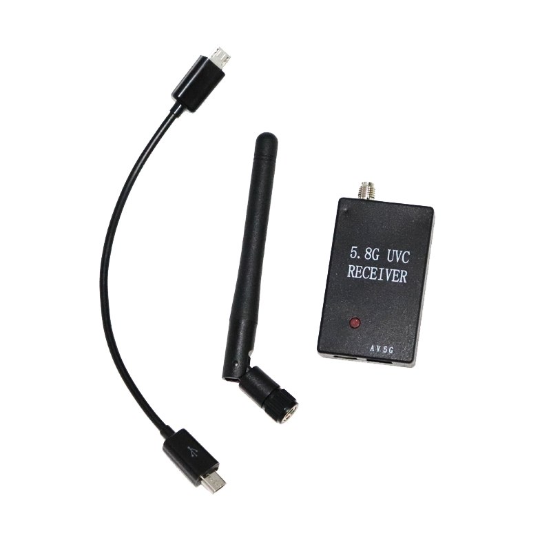FPV Mini 5.8G OTG 150CH Receiver - UVC Video Downlink for VR Glasses & Android Phone - Perfect for FPV Racing Drones - Image 3