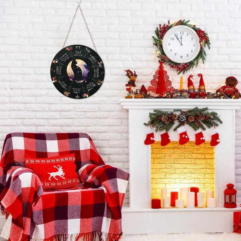 Wooden Decorative Pendant for a Festive Holiday Atmosphere - Image 2