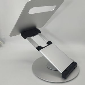 Adjustable Aluminum Alloy Laptop Bracket - 360-Degree Rotating Desktop Stand