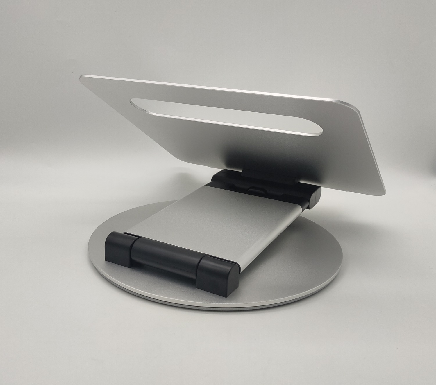 Adjustable Aluminum Alloy Laptop Bracket - 360-Degree Rotating Desktop Stand - Image 4