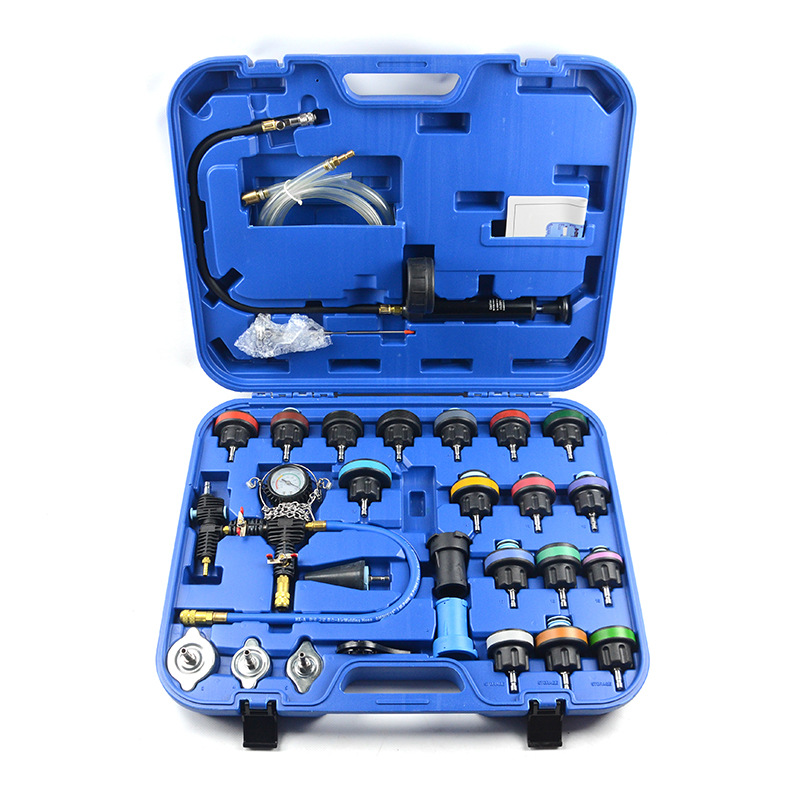 28pc Master Cooling System Radiator Pressure Tester with Vacuum Purge & Refill Kit