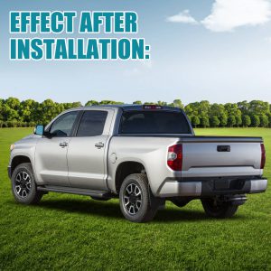 Right Rear Bumper End Caps Covers Corner Extension for 2014-2021 Toyota Tundra
