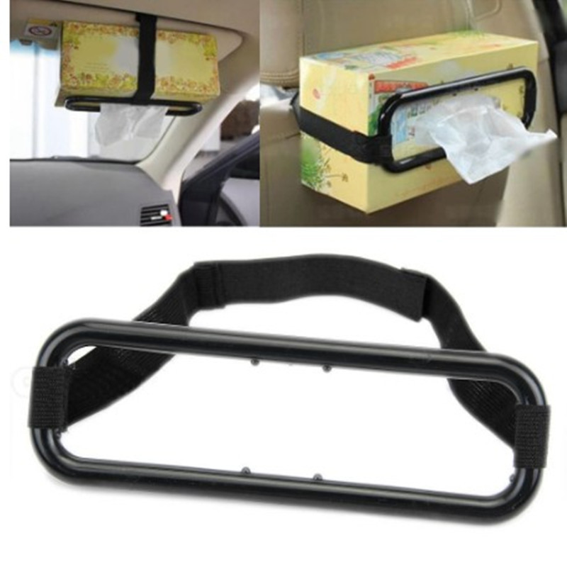 Car Sun Visor Tissue Holder - Stylish Seat Back Tissue Box Cover