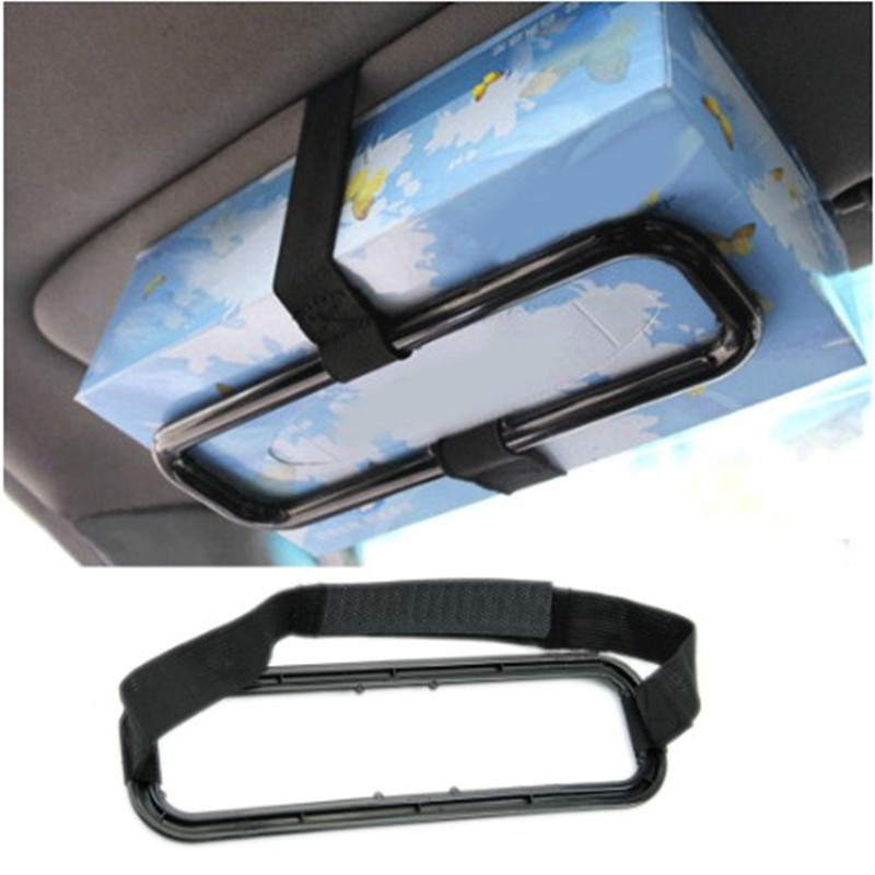 Car Sun Visor Tissue Holder - Stylish Seat Back Tissue Box Cover - Image 2