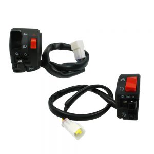 Modified Motorcycle Parts Switch for Headlight, Turn Signal, and Double Flashing Control