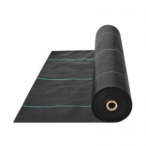 VEVOR 13FTx108FT Premium Heavy Duty Weed Barrier Fabric - 5OZ Woven Geotextile for Effective Weed Control, Driveway Protection, and Landscape Use