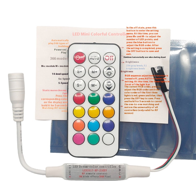 Full Color Magic LED Light Controller - Ultimate Magic Color Control - Image 9