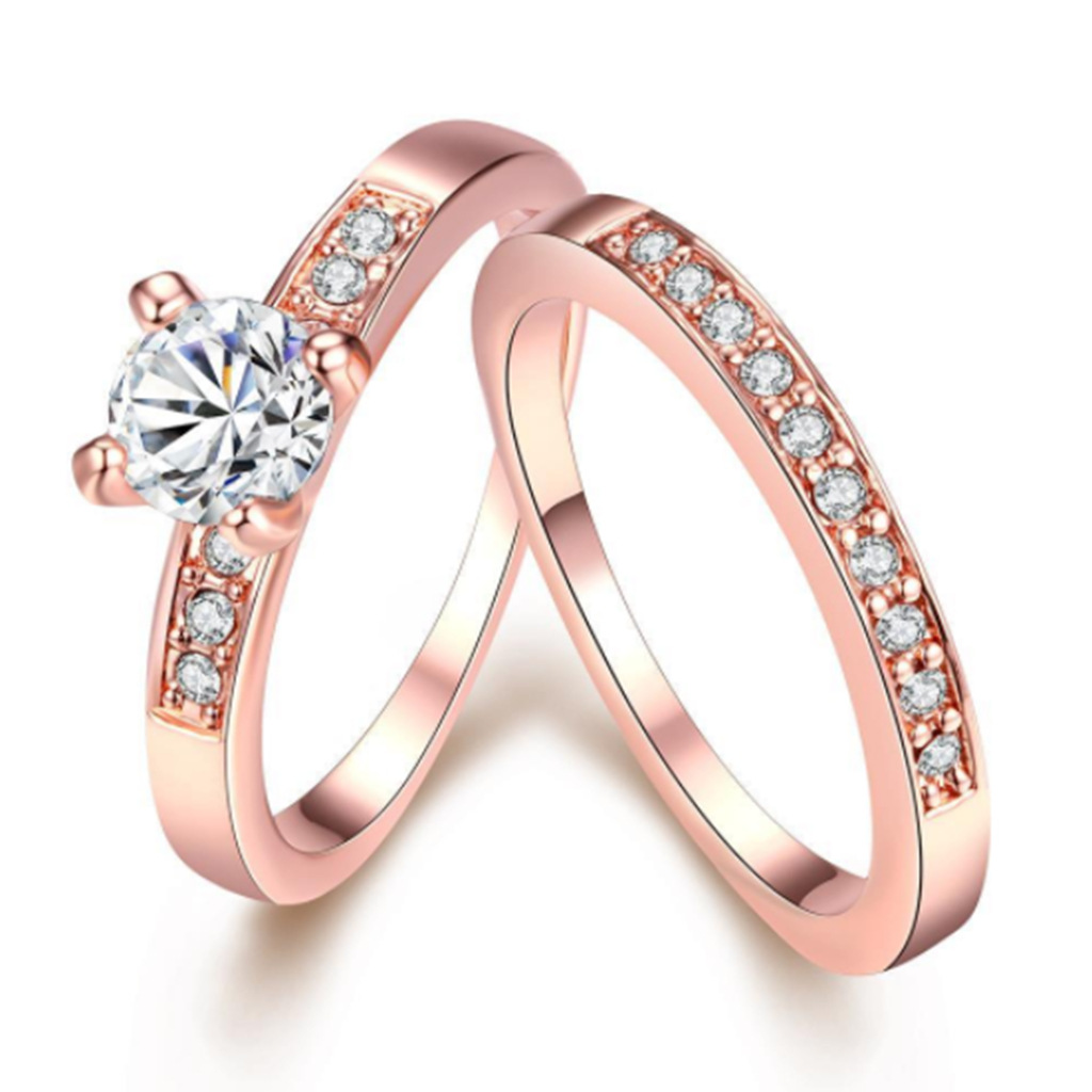 Stunning Rose Gold Diamond Ring - Elegant Jewelry for Every Occasion - Image 6