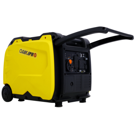 Super Quiet 4500W Inverter Generator - Portable Electric Start, Foldable Handle & Wheels, 212cc 4-Stroke CARB EPA Compliant - Image 4