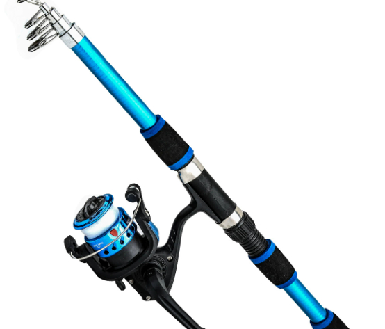 Children's Telescopic Lure Fishing Rod - 18M Short Section Glass Steel Snakehead Pack - Image 10