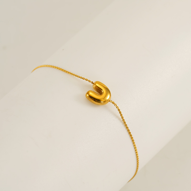 Stainless Steel 26 Letter Bracelet with Unique Special-interest Design - Image 17