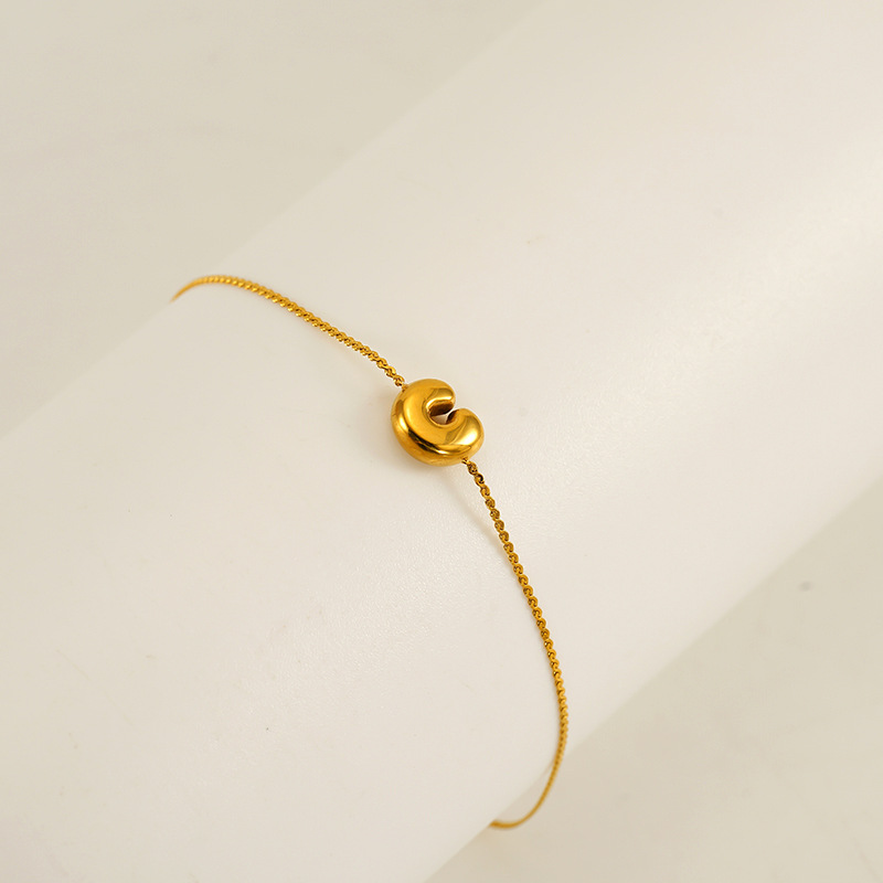 Stainless Steel 26 Letter Bracelet with Unique Special-interest Design - Image 28