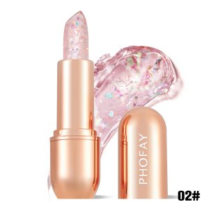 PHOFAY Hydrating Jelly Warm Lipstick for Soft, Moisturized Lips