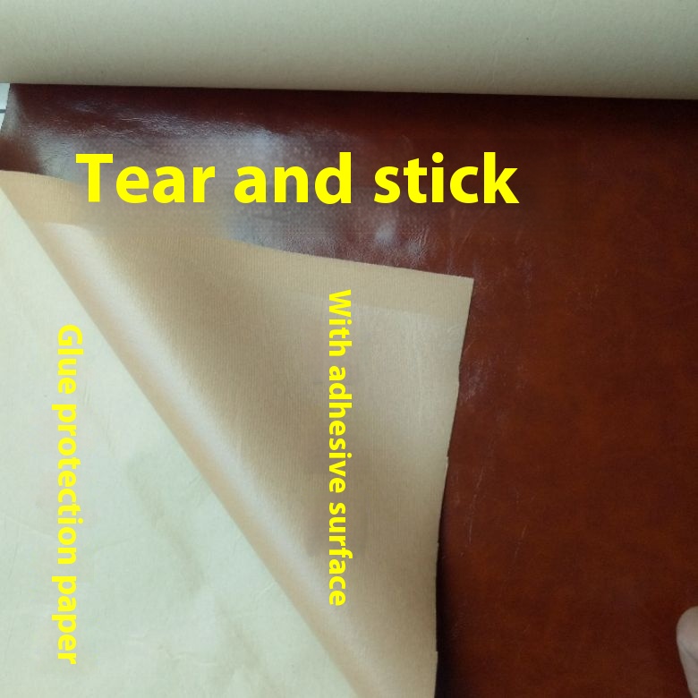 Wholesale Oil Wax Leather Adhesive - Self-Adhesive Leather Car Stickers in Stock - Image 30