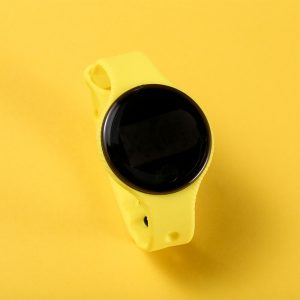 Stylish Children's Round Touch Watch - Simple Fashion for Kids